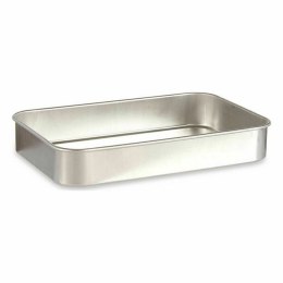 Forma do pieczenia Srebrzysty Aluminium 23,5 x 6 x 36 cm (12 Sztuk)