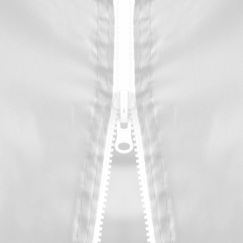 Składany namiot imprezowy z 5 ścianami bocznymi, 3 x 9 m, biały