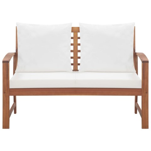 4-cz. zestaw wypoczynkowy do ogrodu, poduszki, drewno akacjowe