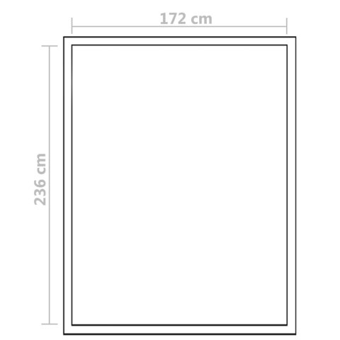 Szklarnia ogrodowa ze wzmacnianą aluminiową ramą, 4,6 m²