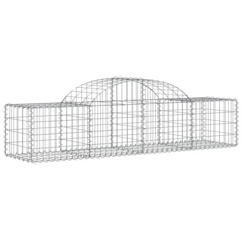 Kosze gabionowe, 18 szt, 200x50x40/60 cm, galwanizowane żelazo Kosze gabionowe, 18 szt, 200x50x40/60 cm, galwanizowane żelazo