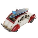 Figurka Dekoracyjna DKD Home Decor 27 x 11 x 13 cm Czerwony Samochód Niebieski Vintage (2 Sztuk)
