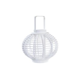 Lampa DKD Home Decor Szkło Biały Bambus (35 x 35 x 29 cm)