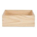 Pudełko ozdobne drewno sosnowe 35 x 14 x 40 cm (4 Sztuk)