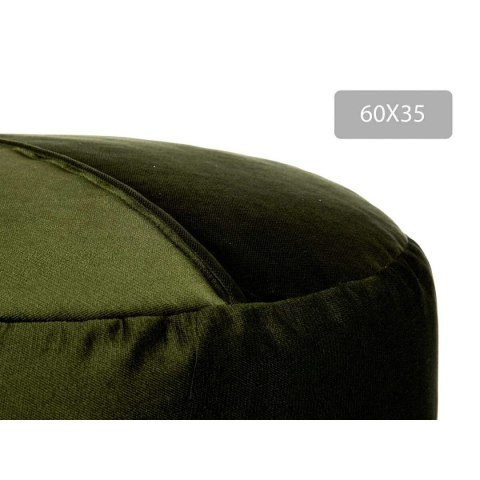 Puff Aksamit Kolor Zielony 60 x 39 x 60 cm (2 Sztuk) Puff Aksamit Kolor Zielony 60 x 39 x 60 cm (2 Sztuk)