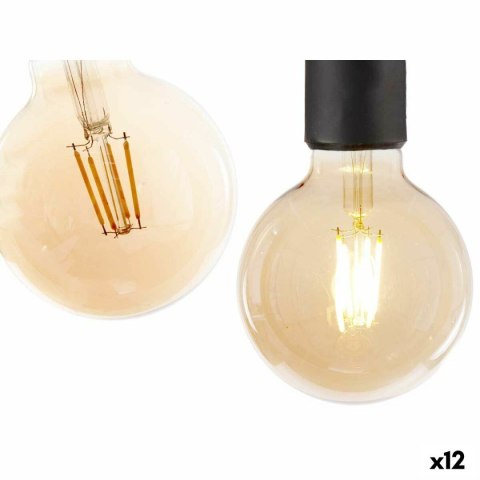 Żarówka LED Vintage E27 Przezroczysty 4 W 9,5 x 14 x 9,5 cm (12 Sztuk)