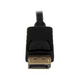 Adapter DisplayPort do DVI Startech DP2DVIMM6BS Czarny 1,8 m