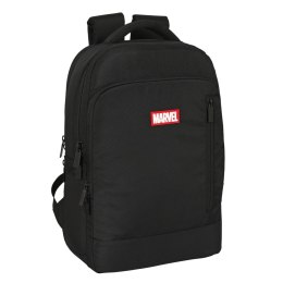 Plecak na laptopa i tableta z wyjściem USB Marvel Czarny