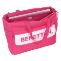 Torba na Laptopa Benetton Raspberry Fuksja (54 x 31 x 17 cm)