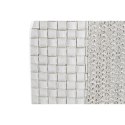 Wazon DKD Home Decor 25 x 10 x 51 cm Biały Żywica Nowoczesny