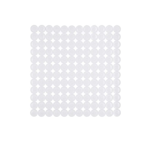 Antypoślizgowa mata prysznicowa Berilo Biały PVC 68 x 36 x 1 cm (6 Sztuk)