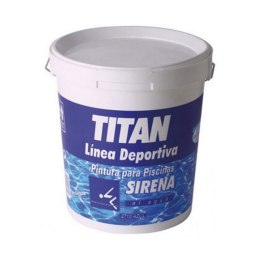 Farba akrylowa Titan Sirena 183271004 Niebieski Basen Matowy 4 L