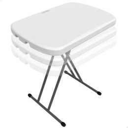 Stół piknikowy Lifetime Biały Stal HDPE 66 x 71 x 46 cm