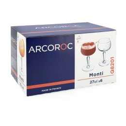 Zestaw kubków Arcoroc Monti Przezroczysty Szkło 270 ml 6 Sztuk