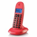 Telefon Bezprzewodowy Motorola C1001 - fiolet
