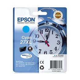 Zgodny pojemnik z tuszem Epson T27XL - Cyjan