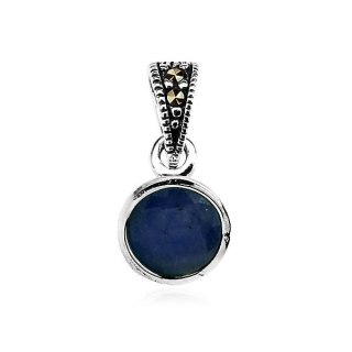 Srebrny wisiorek WSM4394S - Szafir