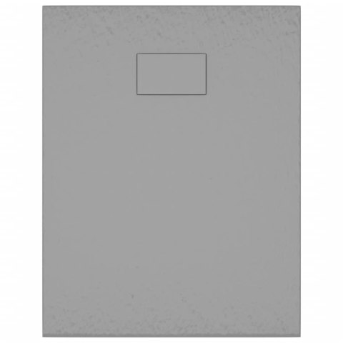Brodzik prysznicowy, SMC, szary, 90 x 70 cm