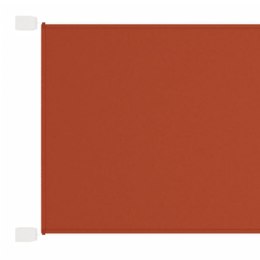Markiza pionowa, terakota, 180x1000 cm, tkanina Oxford