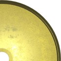 Umywalka ze szkła hartowanego, 35x12 cm, złota