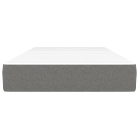 Materac kieszeniowy, ciemnoszary, 80x200x20 cm, tkanina