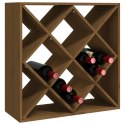 Szafka na wino, miodowy brąz, 62x25x62 cm, drewno sosnowe