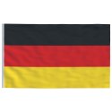 Flaga Niemiec z masztem, 5,55 m, aluminium