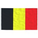 Flaga Belgii z masztem, 5,55 m, aluminium