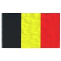 Flaga Belgii z masztem, 6,23 m, aluminium