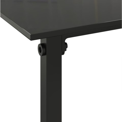 3-cz. zestaw wypoczynkowy do ogrodu, poduszki, czarny rattan PE