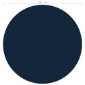 Pływająca folia solarna z PE na basen, 527 cm, czarno-niebieska