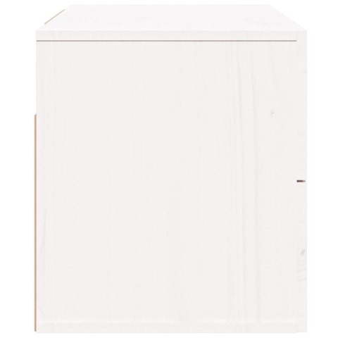 Szafki nocne, wiszące, 2 szt., 50x36x40 cm, biały