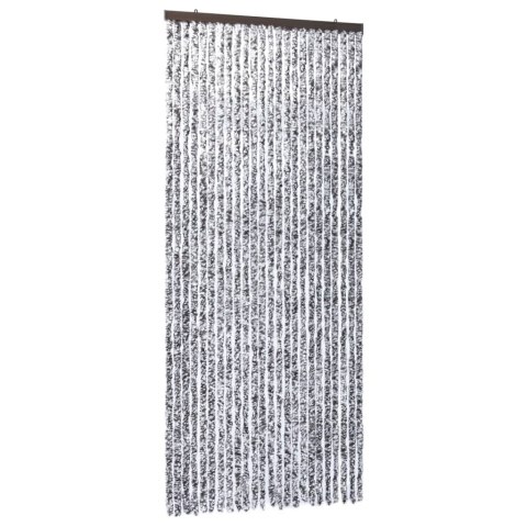 Zasłona przeciwko owadom, brąz i beż, 100x220 cm, szenil Zasłona przeciwko owadom, brąz i beż, 100x220 cm, szenil