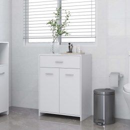 Szafka łazienkowa, biała, 60x33x80 cm, materiał drewnopochodny