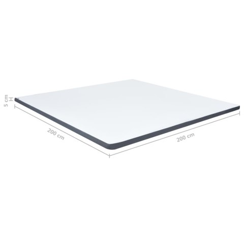 Nakładka na materac sprężynowy, 200x200x5 cm