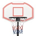 Stojak do koszykówki, biały, 282-352 cm, polietylen