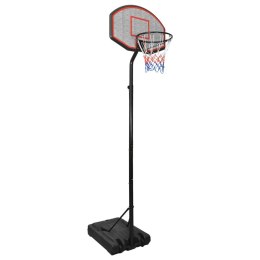 Stojak do koszykówki, czarny, 282-352 cm, polietylen