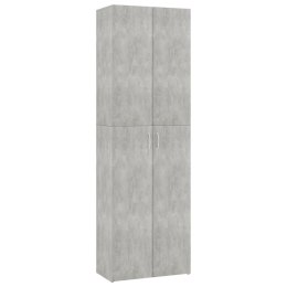 Szafa biurowa, betonowy szary, 60x32x190 cm, płyta wiórowa