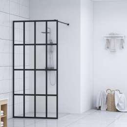 Ścianka prysznicowa, przezroczyste szkło hartowane, 140x195 cm