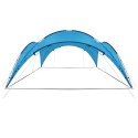 Namiot imprezowy, łuk, 450x450x265 cm, jasnoniebieski