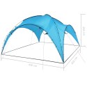 Namiot imprezowy, łuk, 450x450x265 cm, jasnoniebieski