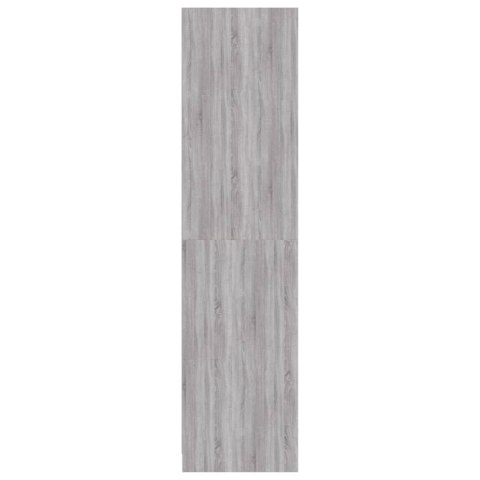 Szafa, szary dąb sonoma, 100x50x200 cm, materiał drewnopochodny