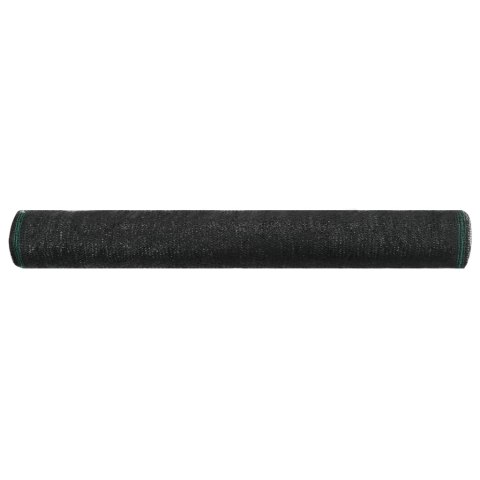 Siatka ochronna do kortu tenisowego, HDPE, 1,4x50 m, czarna Siatka ochronna do kortu tenisowego, HDPE, 1,4x50 m, czarna
