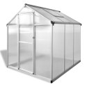 Szklarnia, wzmocnione aluminium, 3,46 m²