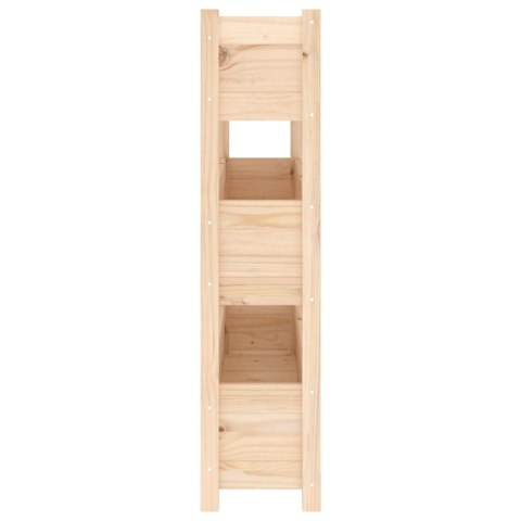 Donica, 112x25x104,5 cm, lite drewno sosnowe