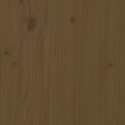 Donica z półką, miodowy brąz, 54x34,5x81 cm, drewno sosnowe