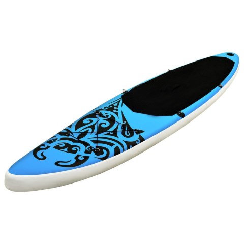 Nadmuchiwana deska SUP z zestawem, 366x76x15 cm, niebieska Nadmuchiwana deska SUP z zestawem, 366x76x15 cm, niebieska