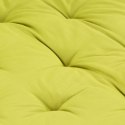 Poduszka na podłogę lub paletę, bawełna, 120x80x10 cm, zielona