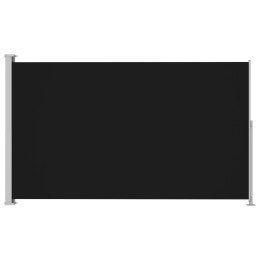 Zwijana markiza boczna na taras, 180x300 cm, czarna