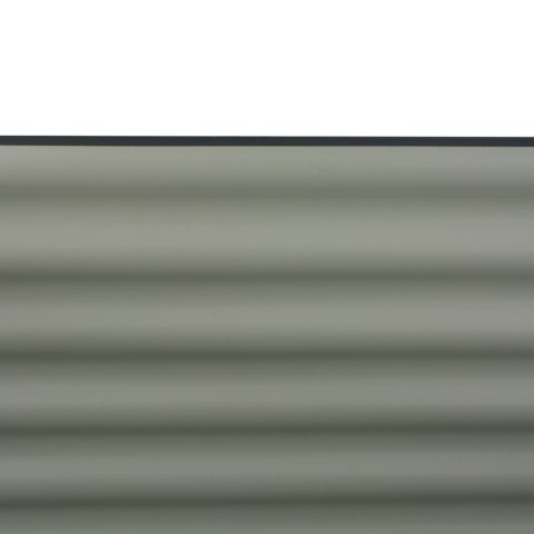 Podwyższona donica z galwanizowanej stali, 160x80x44 cm, szara